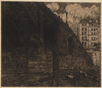KG 1988 005
          <br/>
          Pont de la Tournelle in parijs
          <br/>
          <em>Dupont, Pieter (1870-1911)</em>